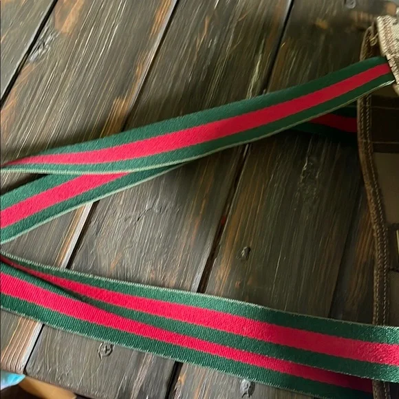 Gucci GG Coated Canvas Web Sherry Line Tote Bag - Picture 7 of 12